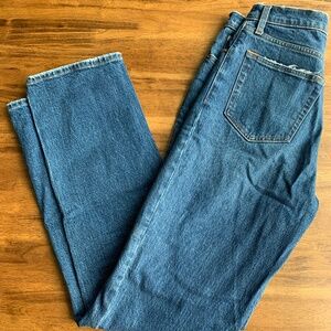 Abercrombie 90's Straight Ultra High Rise 27 / 4L Long